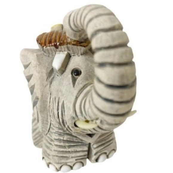Artesania Rinconada Elephant Vintage Uruguay Retired  3" classic collection - Picture 5 of 16